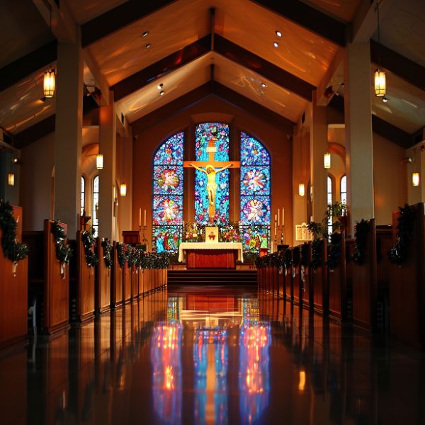 Religious institution interior
